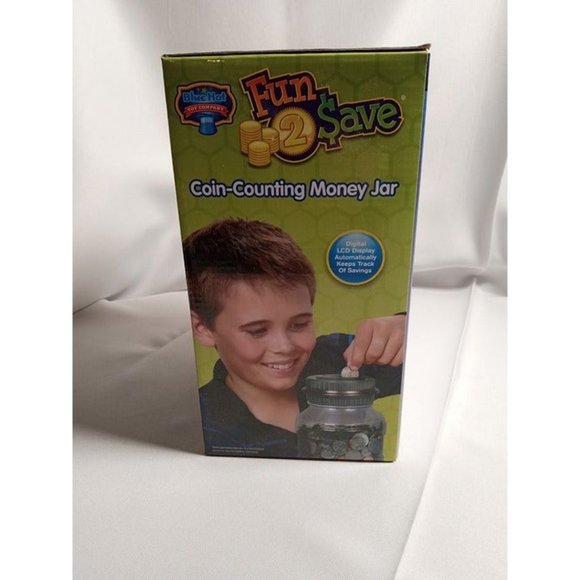 Fun 2 Save Kids Money Bank New with Box (10a2) - Picture 2 of 6